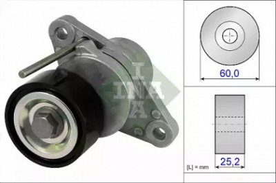 WILMINK GROUP wg1253568 -  Натяжная планка, поликлиновой ремень